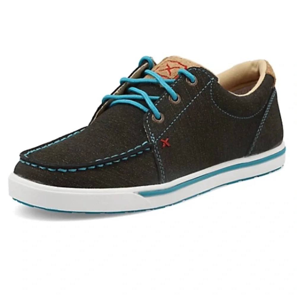 Twisted X Women's Shoes 6 brown turquoise WCA0029 - Picture 1 of 3